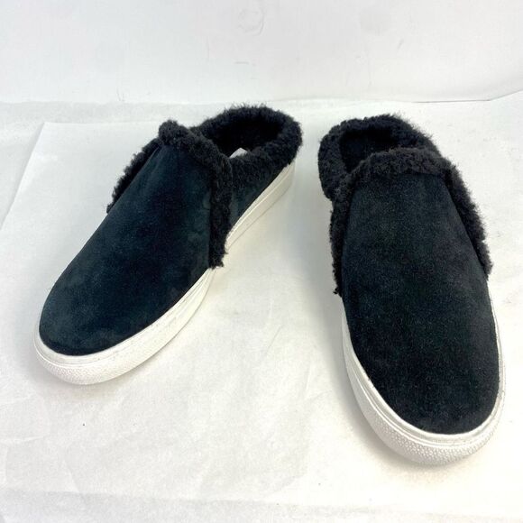 Caslon Lea Black Suede Sherling Comfy
Cozy Interior Slippers Flats Women’s Sz 7. - Picture 1 of 8